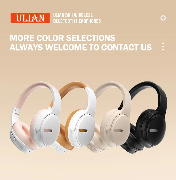 BH1 Foldable Type-C Bluetooth Headphones